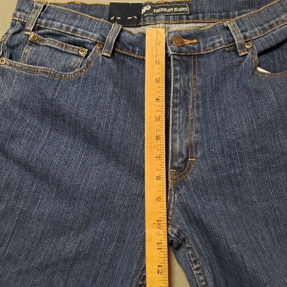 VINTAGE MENS MWG Low rise bootcut JEANS 36x27 - Picture 10 of 14